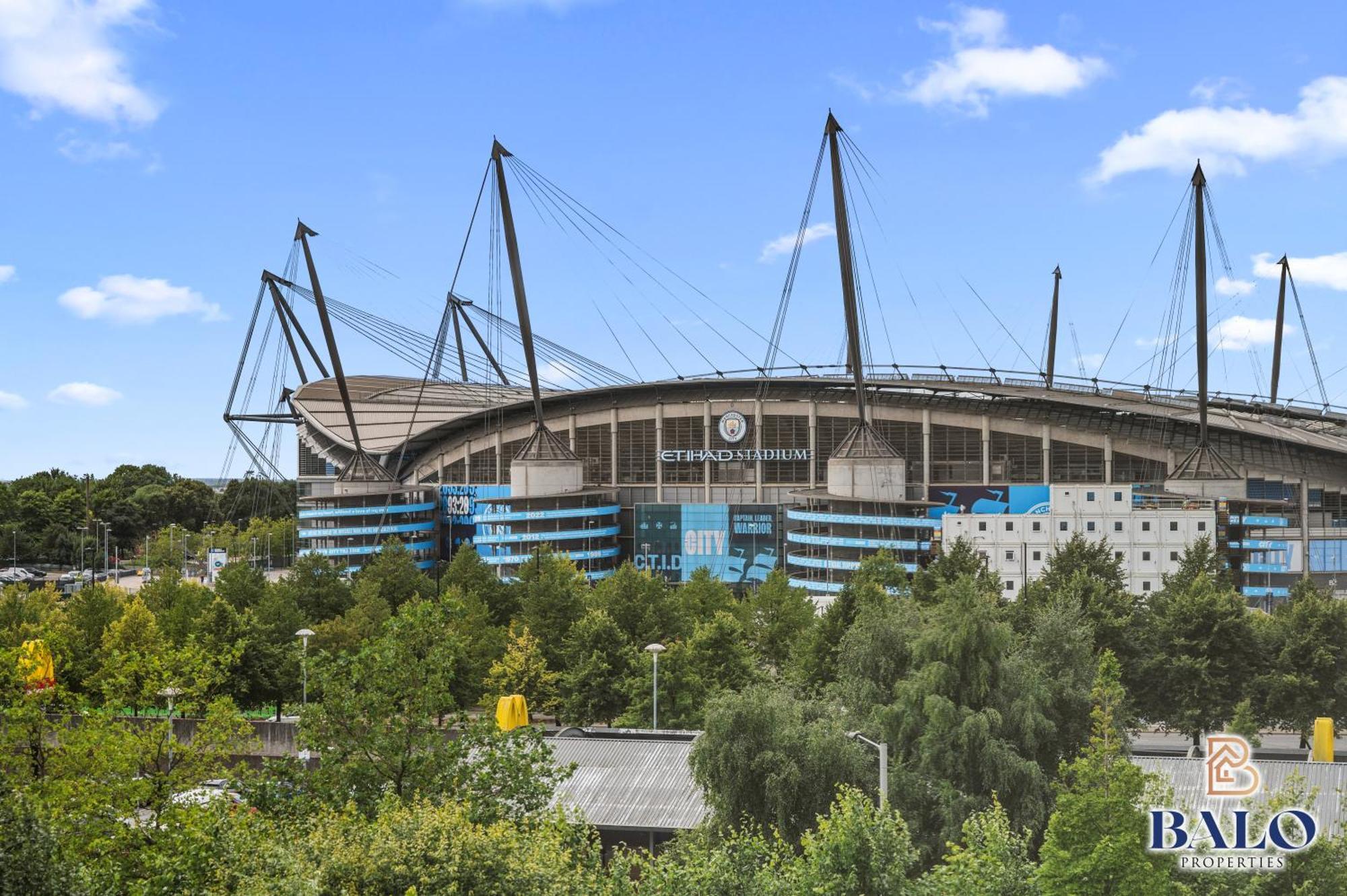 Modern Spacious 2Bedroom Apartment Great! Location By Etihad Mancity Stadium& Coop Live Arena 맨체스터 외부 사진